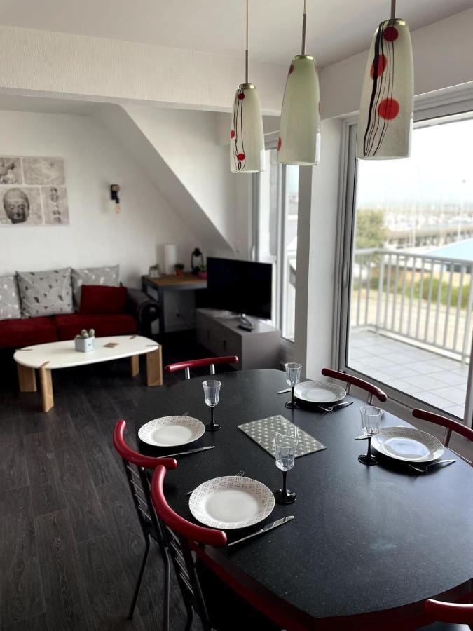 Quiberon Appartement Vue Mer - Acces Plage Exterior foto