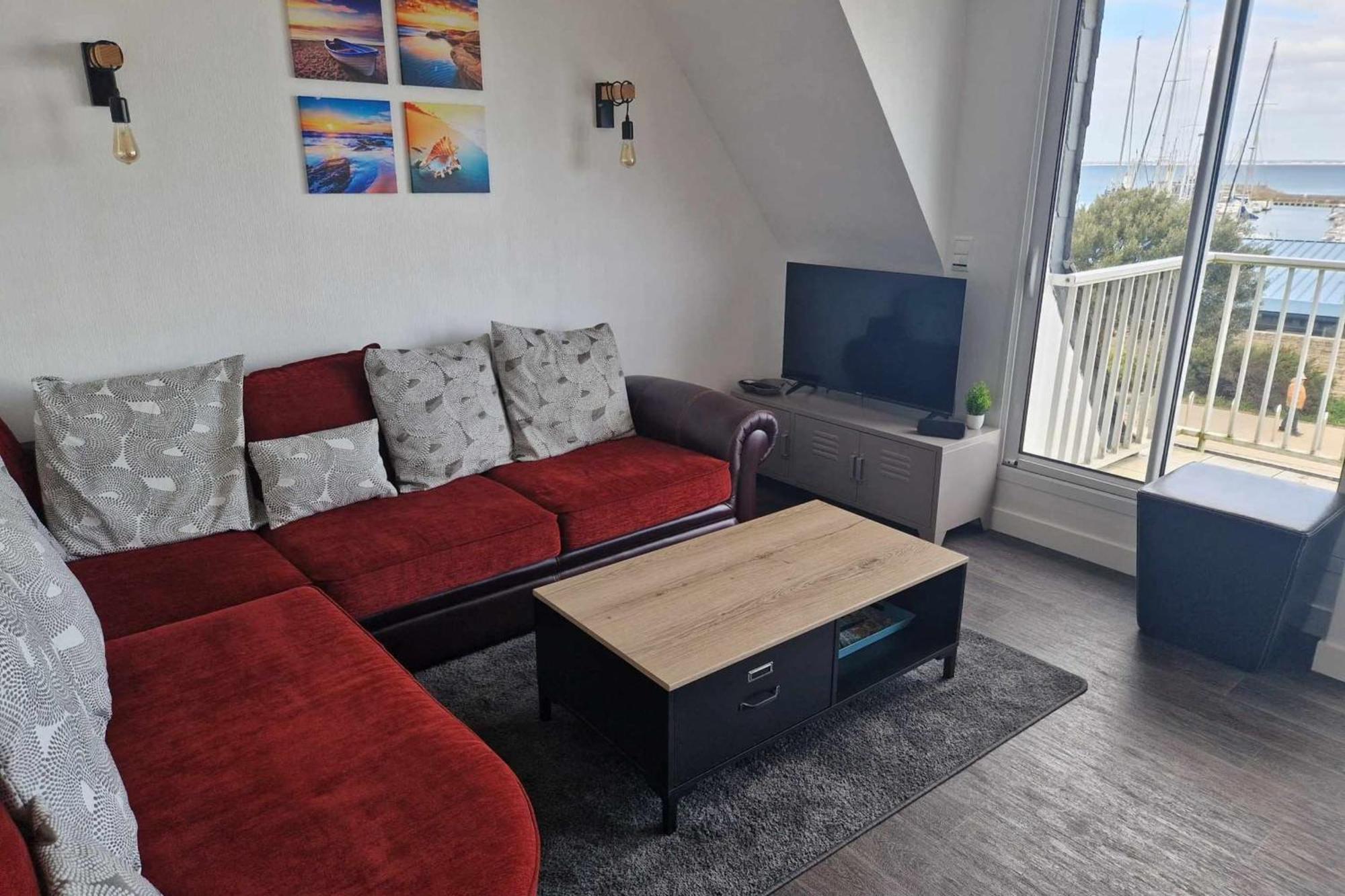 Quiberon Appartement Vue Mer - Acces Plage Exterior foto