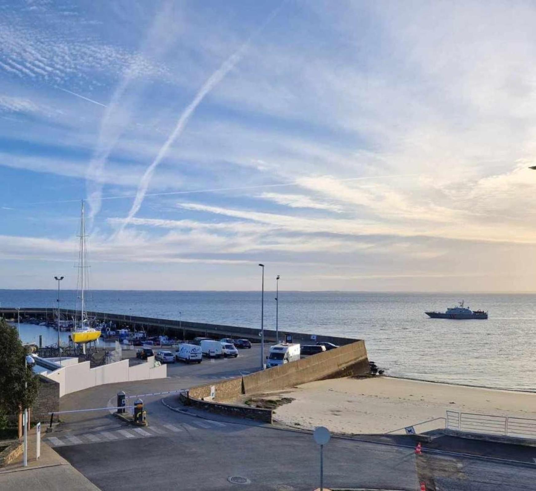 Quiberon Appartement Vue Mer - Acces Plage Exterior foto